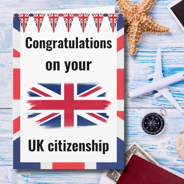 Gratulation UK Citizenship Vereinigtes Königreich Karte (Von Creator hochgeladen)