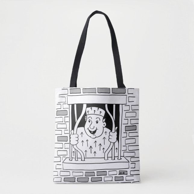 Gratulation zur Flucht Tasche (Vorderseite)