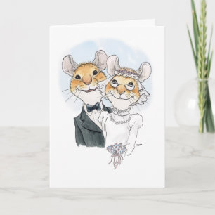 Gratulation zur Hochzeit für ein reifes Paar Karte