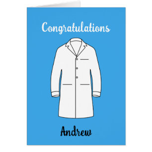 Gratulation zur White-Coat-Zeremonie Arzt