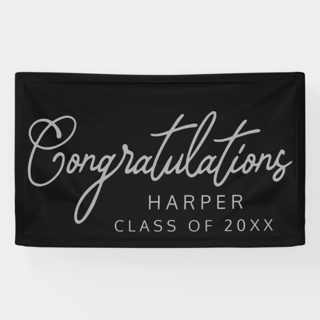 GRATULATIONS-Skriptdesign-Banner Banner (Horizontal)