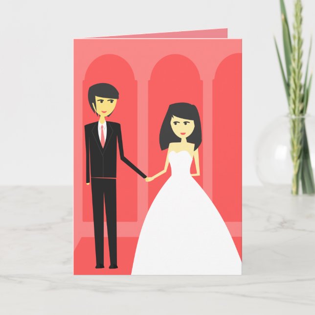 GRATULATIONS WEDING GREETING CARDS KARTE (Vorderseite)