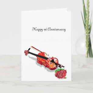 Gratulationskarte 1 Jahr Hochzeitstag Karte