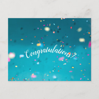 Gratulationskarte Postkarte