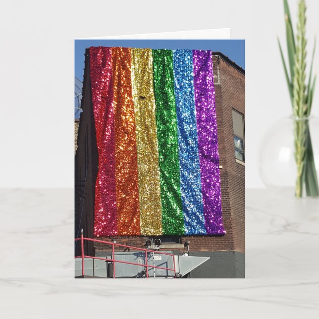 Gratulatorkarte "Twin Cities Pride 2016" Karte (Vorderseite)