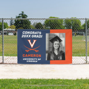 Gratuliere Virginia Cavalier Absolvent - Foto Bann Banner