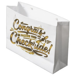 Gratuliere zum bestandenen Checkride! Große Geschenktüte
