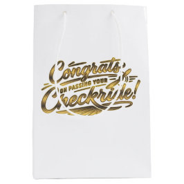 Gratuliere zur bestandenen Flugprüfung! Mittlere Geschenktüte