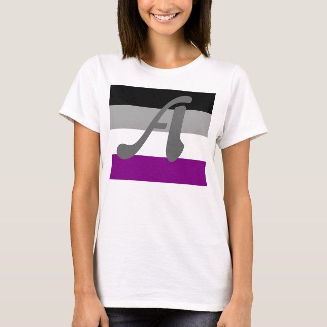 Grau-A-Shirt T-Shirt (Vorderseite)