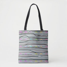 GRAU ABSTRAKT TASCHE