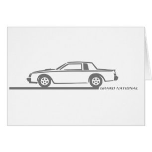 Grau-Auto Buicks Grand National