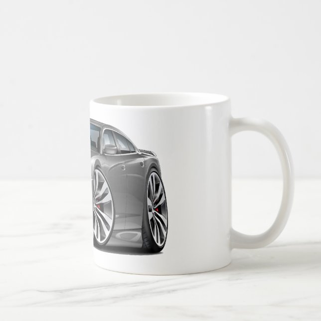 Grau-Auto des Dodge-Ladegerät-SRT8 Kaffeetasse (Rechts)