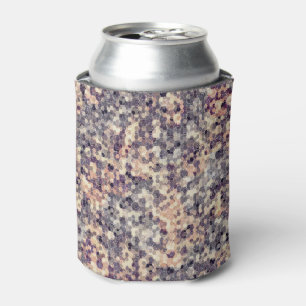 grau, beige geometrisch dosenkühler