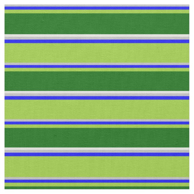 grau, blau, grün, dunkelgrün und hellbraun stoff (Nahaufnahme)