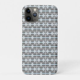 Grau-Blaue geometrische Formen Case-Mate iPhone Hülle