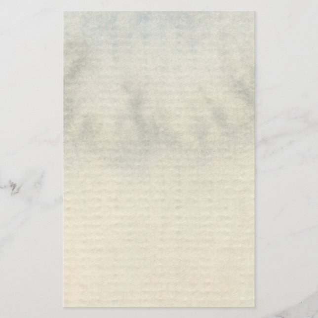 grau-blauer Hintergrund Wasserfarbe 6 Briefpapier (Vorderseite)