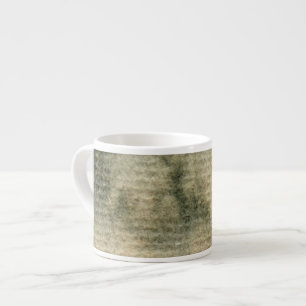 grau-blauer Hintergrund Wasserfarbe 6 Espressotasse