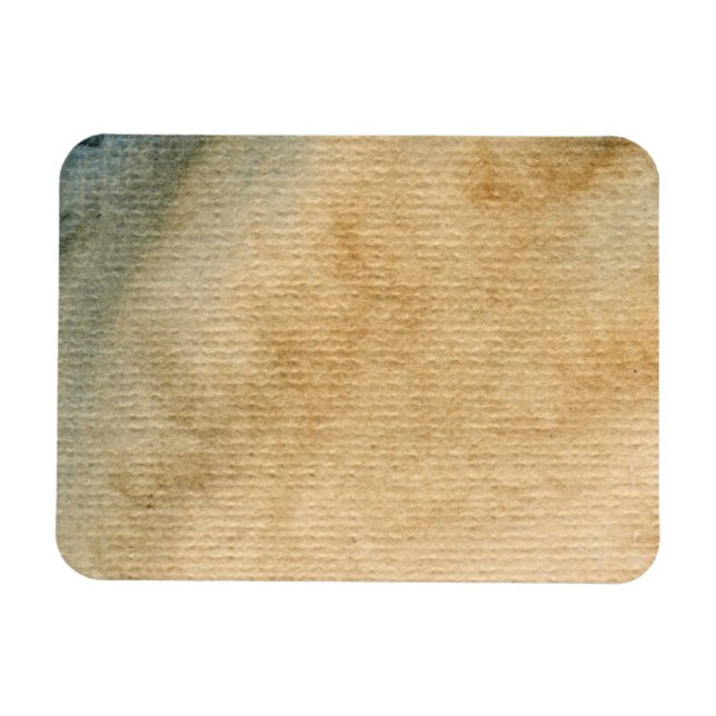 grau-blauer Hintergrund Wasserfarbe 7 Magnet (Horizontal)
