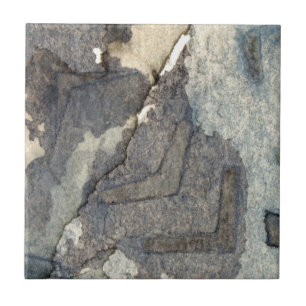 grau-blaues Hintergrund-Aquarell 2 Fliese