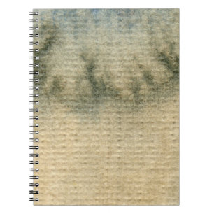 grau-blaues Hintergrund-Aquarell 6 Notizblock