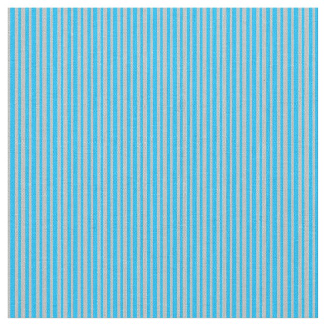 Grau & Deep Sky Blau Farbmuster Stoff (Nahaufnahme)