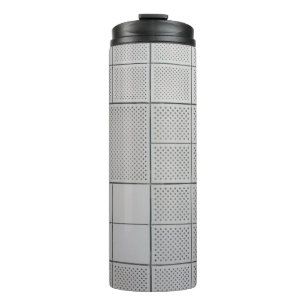 Grau digital thermosbecher