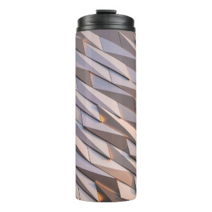 Grau digital thermosbecher