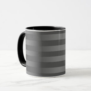 Grau, gestreift, Gradient, graue Streifen, einfach Tasse