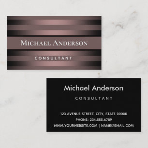 Grau, gestreift, Gradient, graue Streifen, einfach Visitenkarte