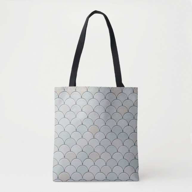 Grau-Grafik Tasche (Vorderseite)