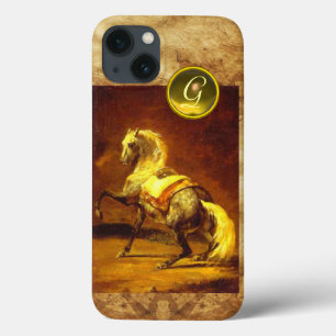 GRAU-HORSE-MONOGRAMM Case-Mate iPhone HÜLLE