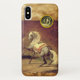 GRAU-HORSE-MONOGRAMM Case-Mate iPhone HÜLLE