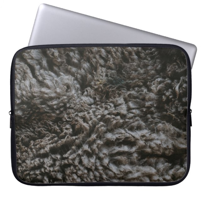 Grau Laptopschutzhülle (Vorderseite)