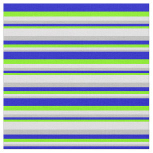 Grau, Lavendel, Grün und Blau Farbmuster Stoff