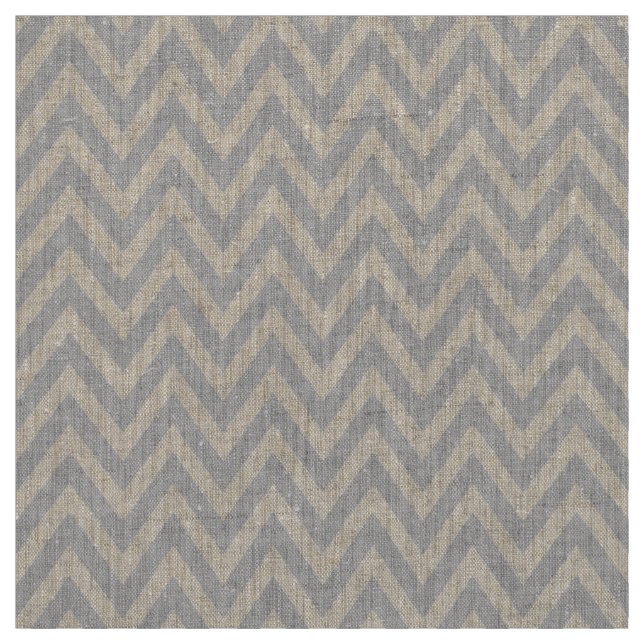 Grau Moderne Zickzack Streifen Stoff (Muster)
