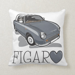 Grau Nissan Figaros Lapiz Kissen