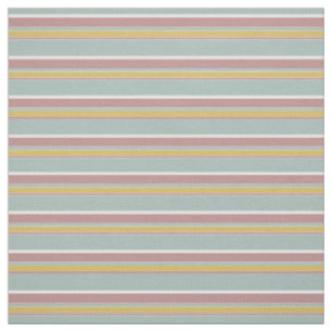 Grau-Ocker-Gelbes Mauve Streifen Muster Stoff
