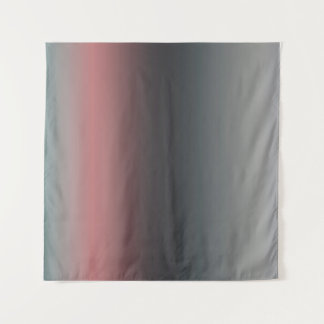 Grau, rosa, schwarzer Farbverlauf, Ombre. Wandteppich