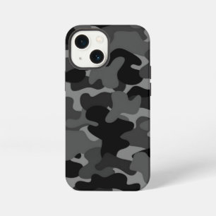 Grau Schwarz Camo iPhone 13 Mini Hülle