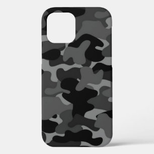 Grau-Schwarz-Camouflage Case-Mate iPhone Hülle