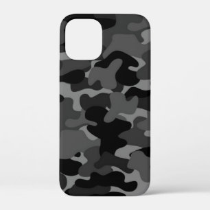 Grau-Schwarz-Camouflage Case-Mate iPhone Hülle