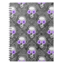 Grau Skull Note book