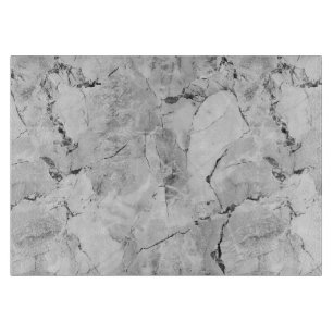 Grau "Stone Mosaic Cascade" Marmordekor Schneidebrett