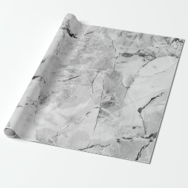 Grau "Stone Mosaic Cascade" Marmortextur Wrappin Geschenkpapier