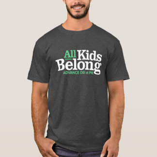 Grau-T - Shirt für Kohle auf der Vorderseite