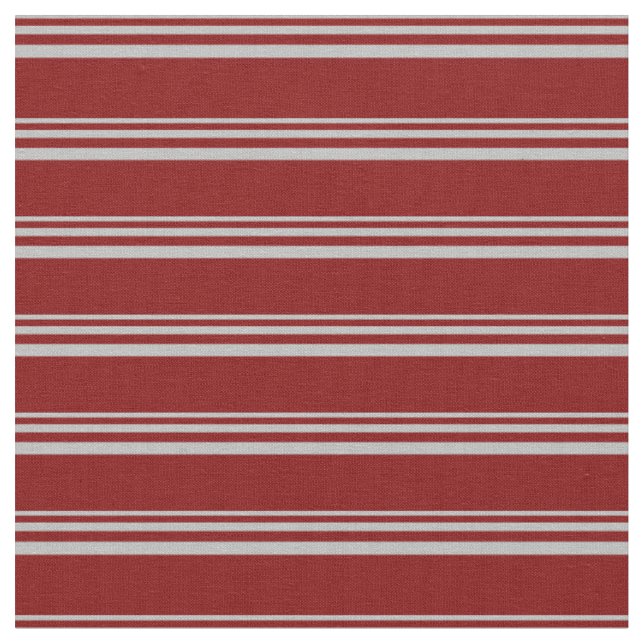 Grau und Maroon-Muster Stoff (Nahaufnahme)