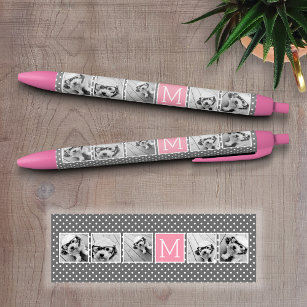 Grau und rosa Instagramm 5 Kugelschreiber