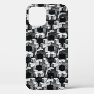 Grau- und Schwarzkreuz Case-Mate iPhone Hülle