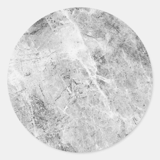 Grau-Wand-Design Hintergrund Schlicht modern Runder Aufkleber (Vorderseite)