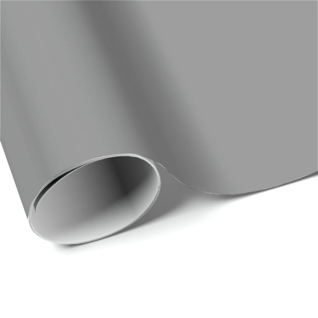 Grau Wrapping Paper Geschenkpapier (Rolleneckpunkt)